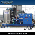 Marine-used seawater flake ice maker